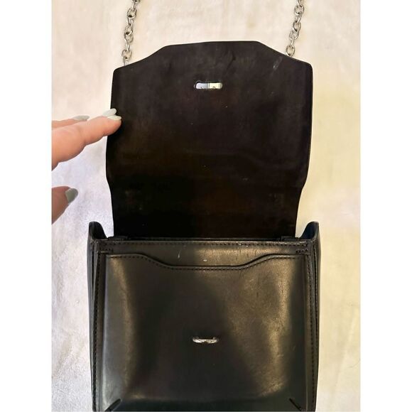 Rag and bone enfield chain black bag - Picture 7 of 8